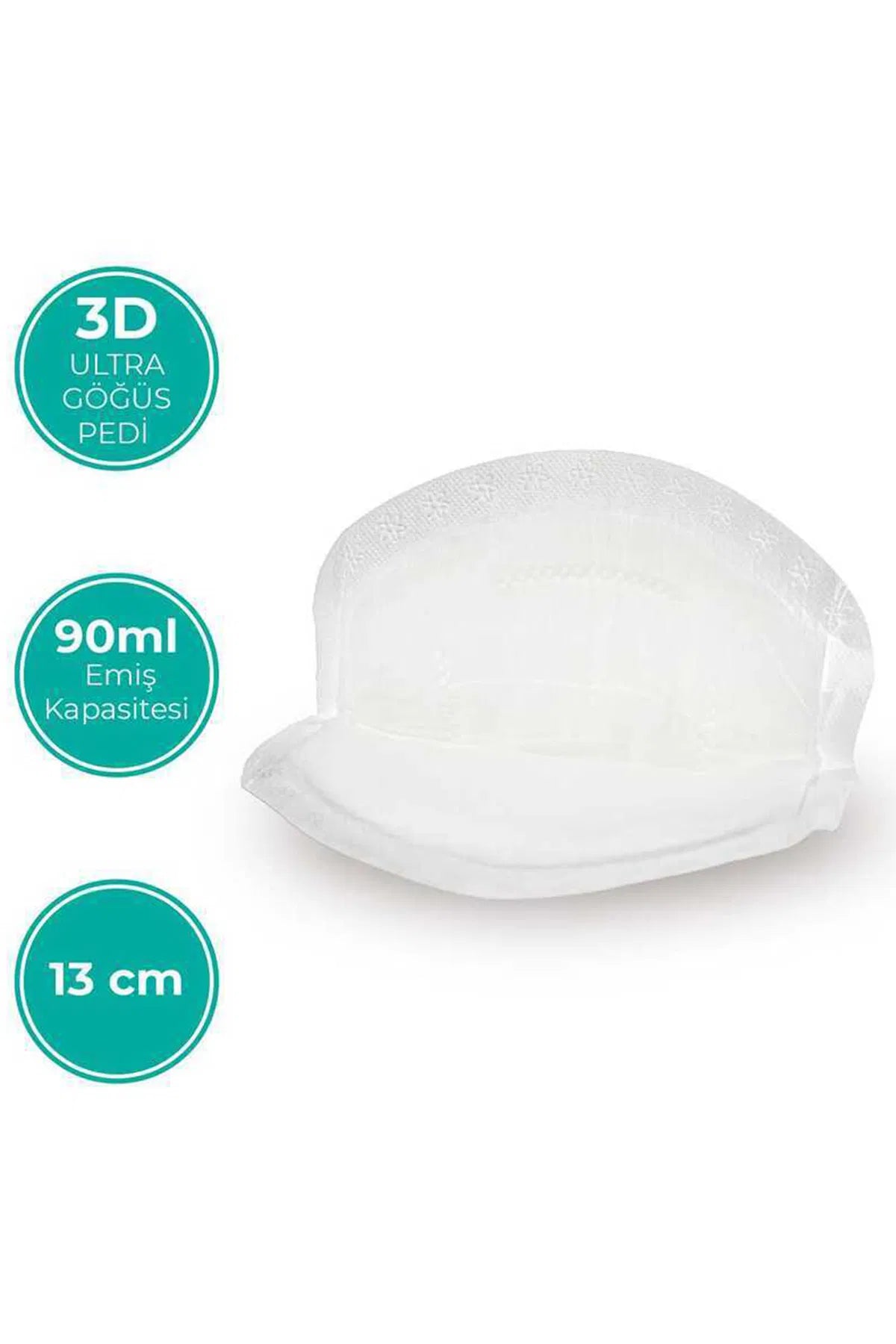 32x 3D ULTRA NURSING PADS