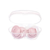 Twin Orthodontic Silicone Pacifiers in Powder Pink 6M+