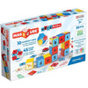 Geomag Educational Magicube Word Building RE Clips 55
