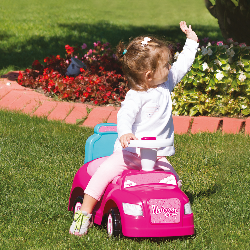 UNICORN STEP CAR 2IN1 PINK