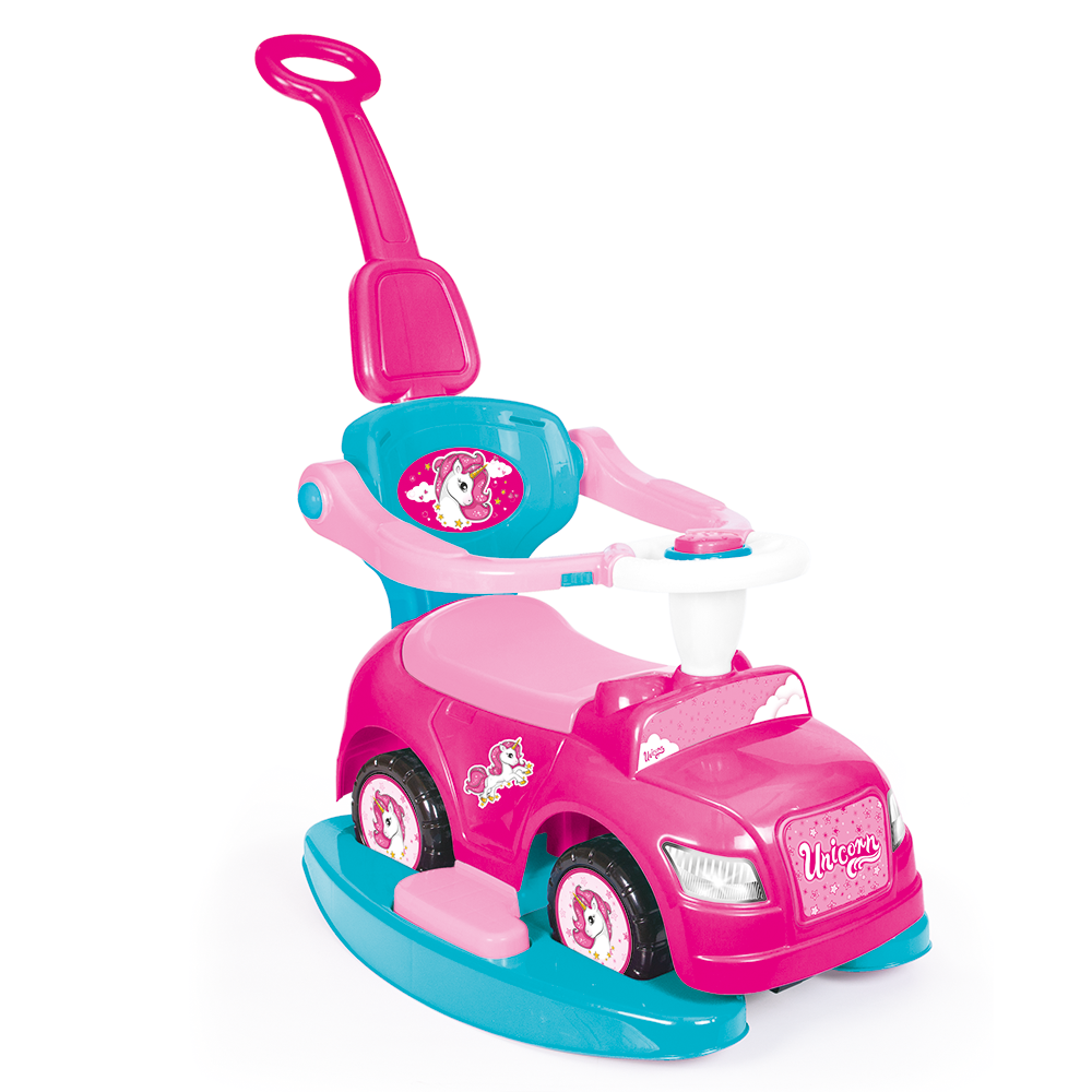 UNICORN STEP CAR 4IN1 PINK