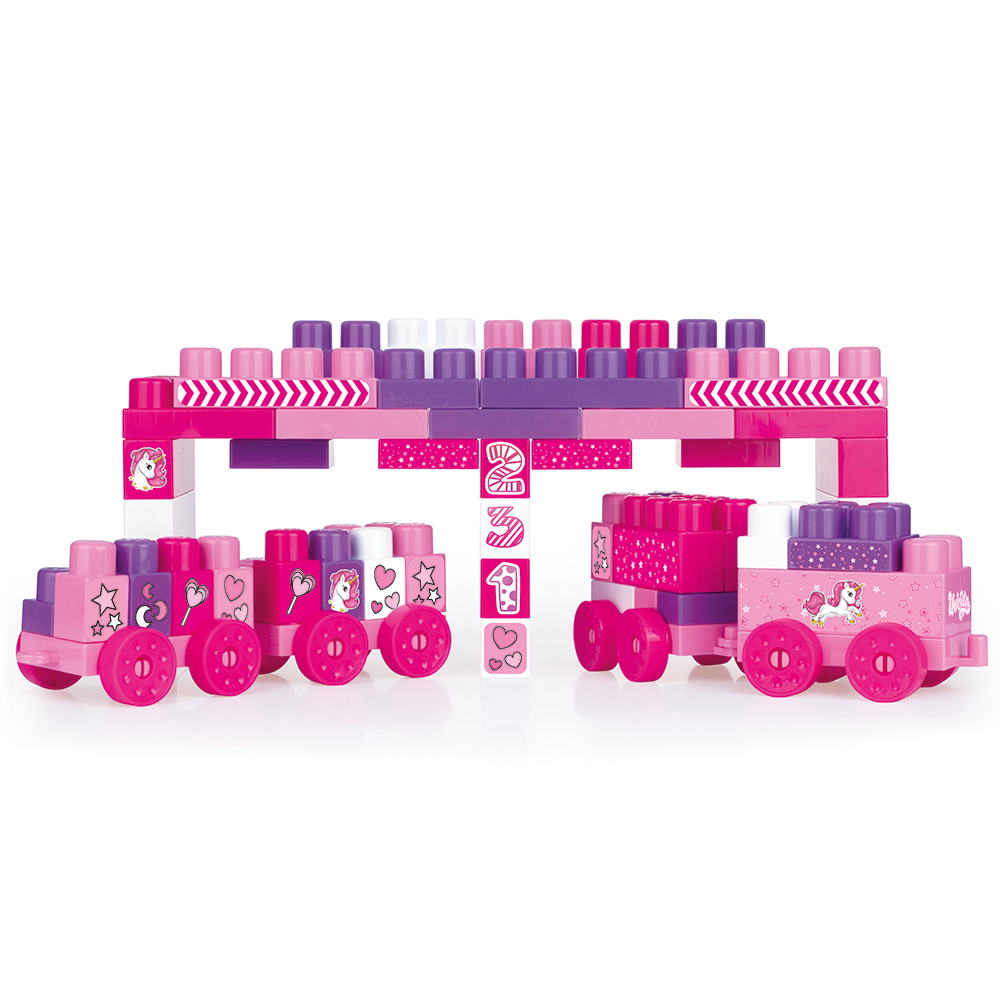 UNICORN MEGA BLOCKS 75 PCS IN PRINTED BOX