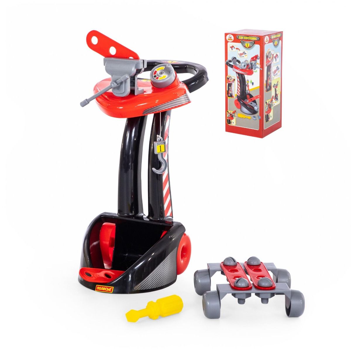 مجموعة أدوات، 19 قطعة (صندوق)