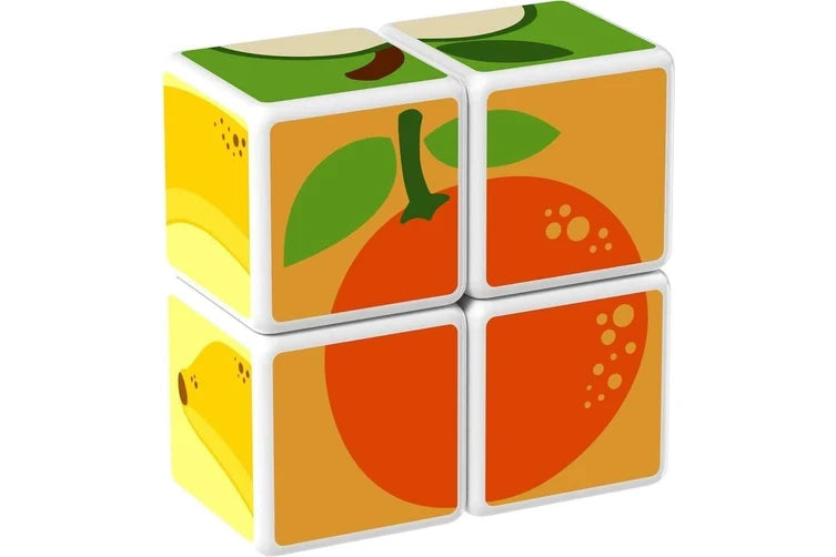 Geomag Educational Magicube Printed Fruit + Cards 7