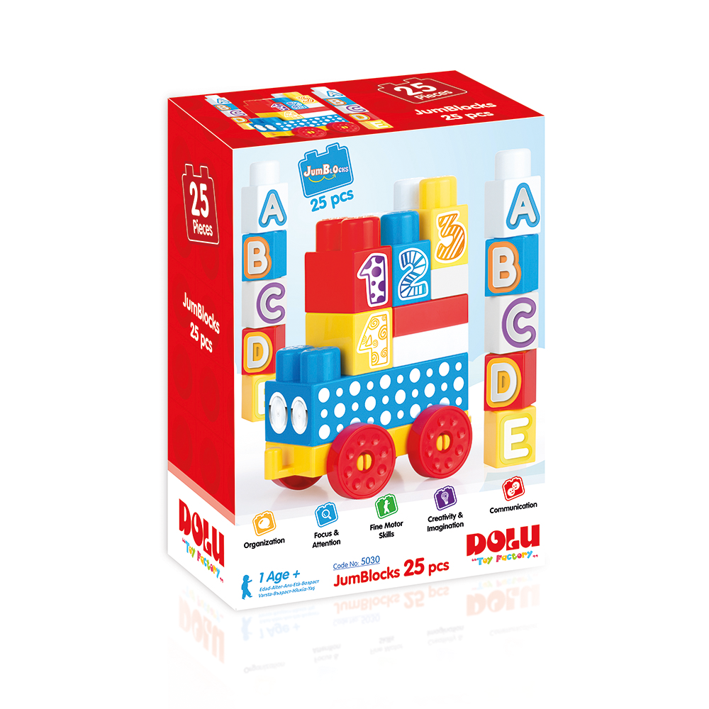 MEGA BLOCKS 25 PCS IN PRINTED BOX