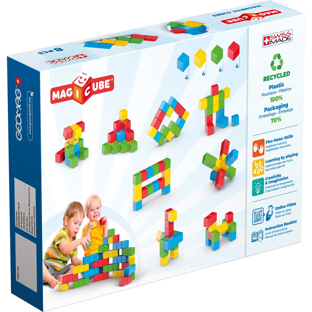 Geomag Magicube RE Creative Set 8 Pcs.