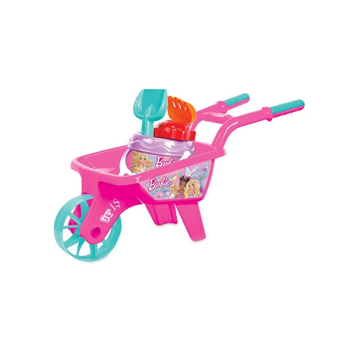 Barbie Wheel Barrow Beach Set