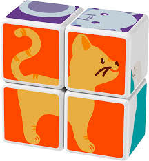 Geomag Educational Magicube Printed AnimalFriends+Cards 7