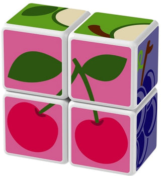 Geomag Educational Magicube Printed Fruit + Cards 7