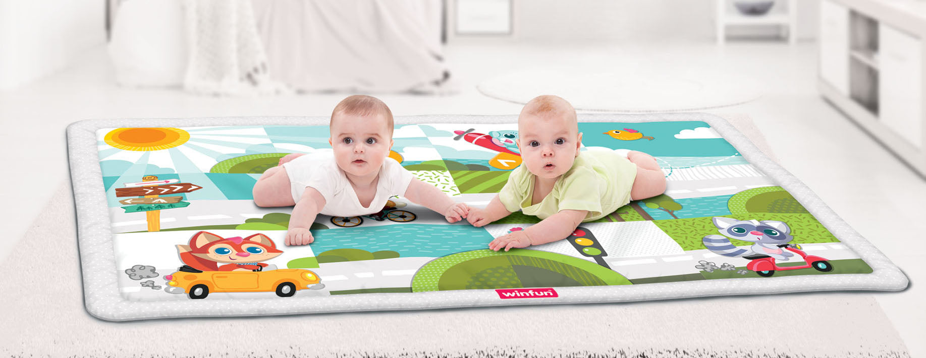 Snuggle Pals Super Playmat