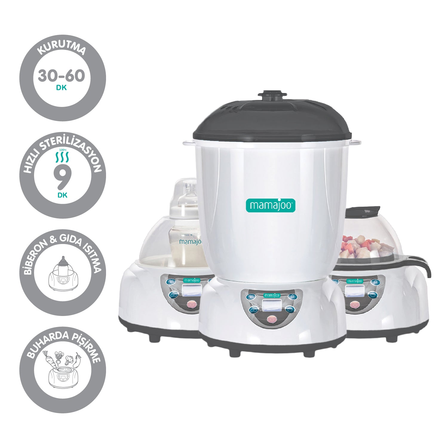 5-in-1 STEAM STERILIZER & DRIER