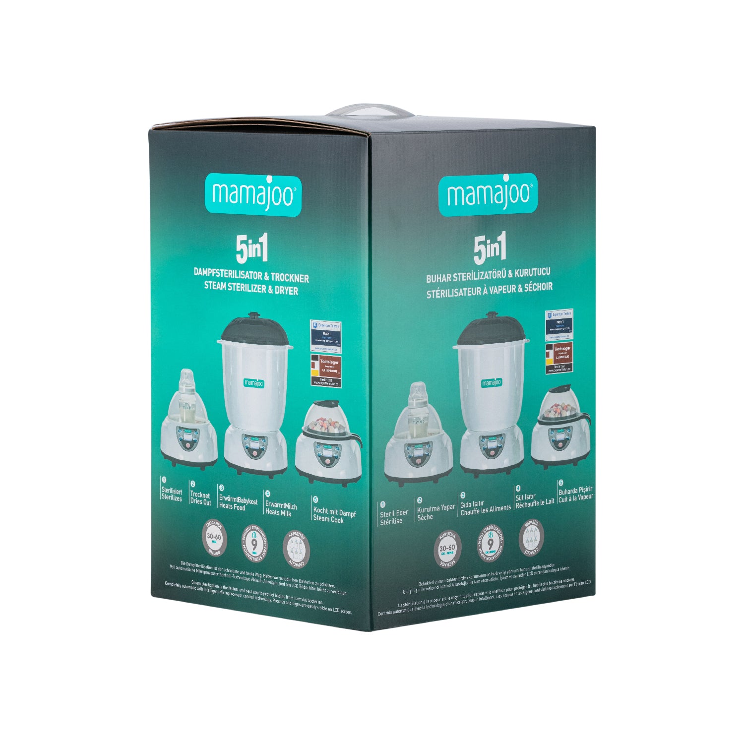 5-in-1 STEAM STERILIZER & DRIER