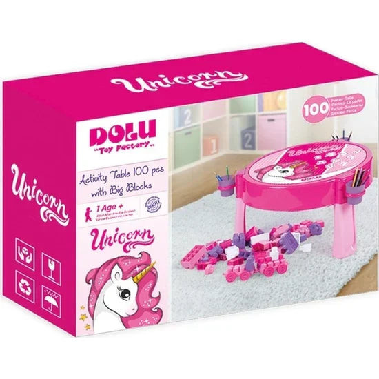 Unicorn Activity table 100pcs J.Blocks