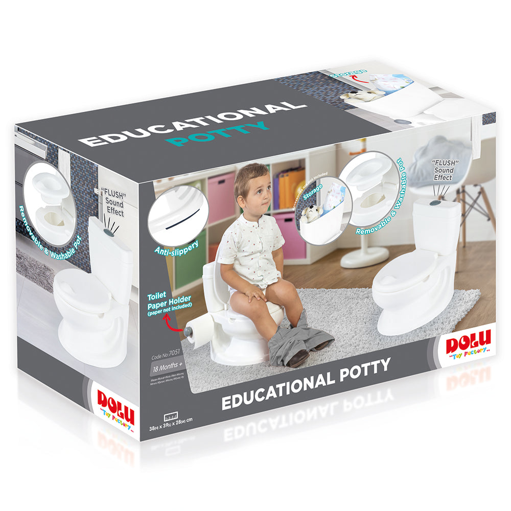 EDUCATIONAL POTTY WHITE
