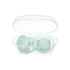 Twin Orthodontic Silicone Pacifiers Powder Green 6M+