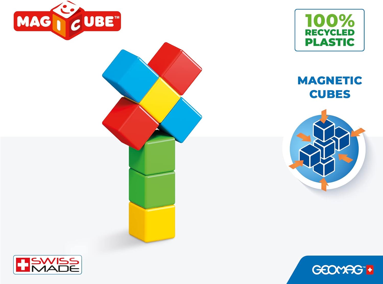 Geomag Magicube RE Creative Set 8 Pcs.