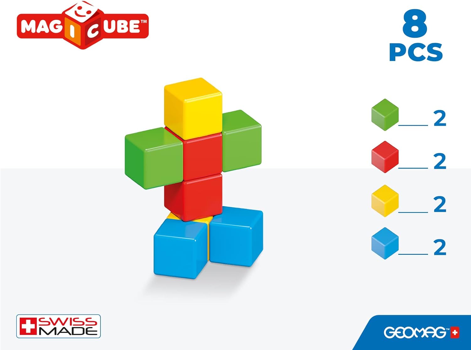 Geomag Magicube RE Creative Set 8 Pcs.