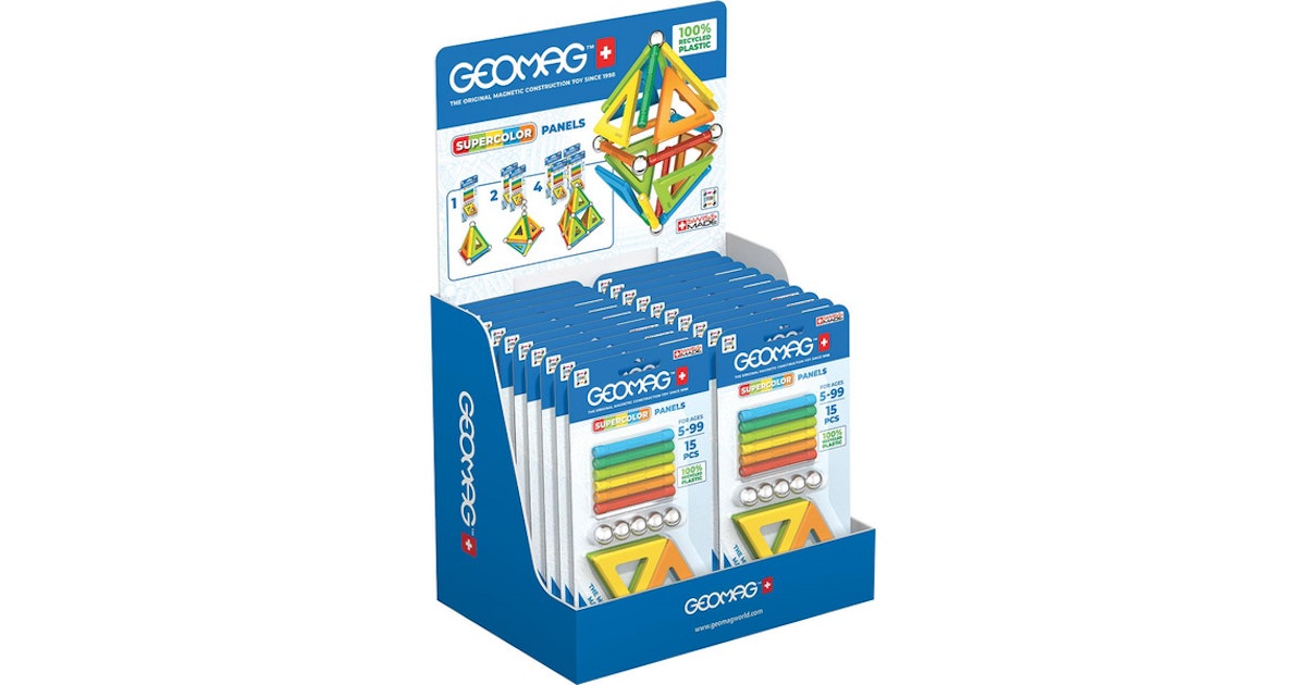 Geomag Educational Supercolor Panels RE Counter 20