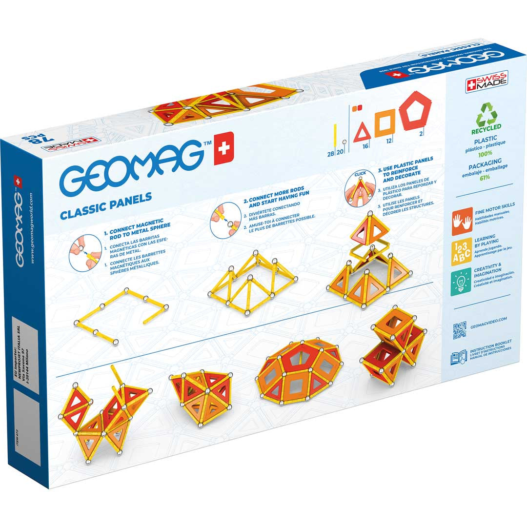 Geomag Educational Classic Panels Recycled 78