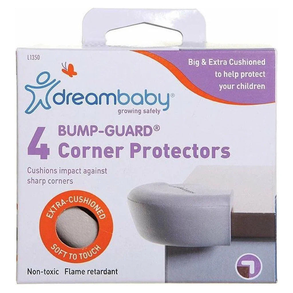 CORNER PROTECTORS 4PK GREY