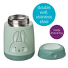 insulated food jar mini - so bunny