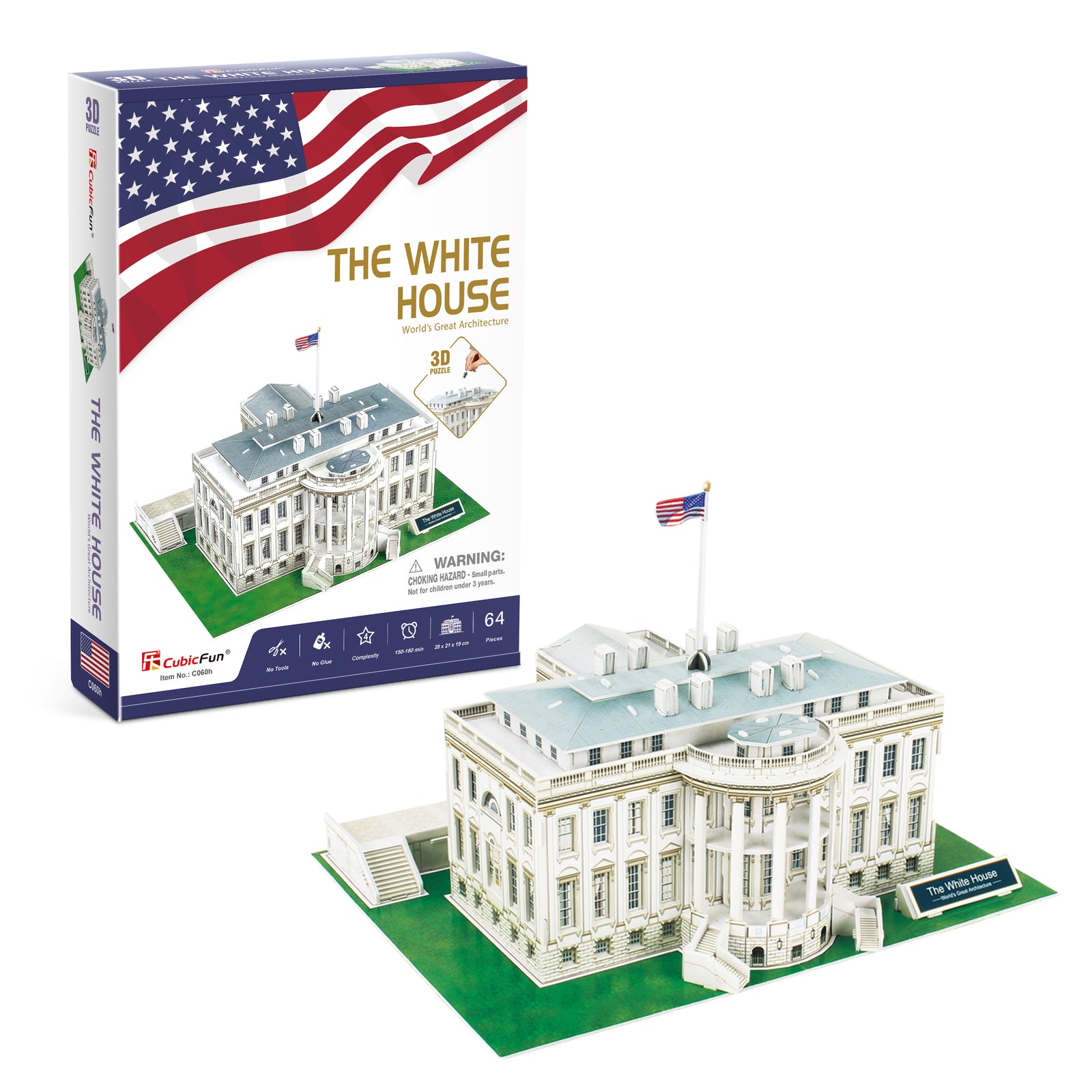 3d Puzzle The White House