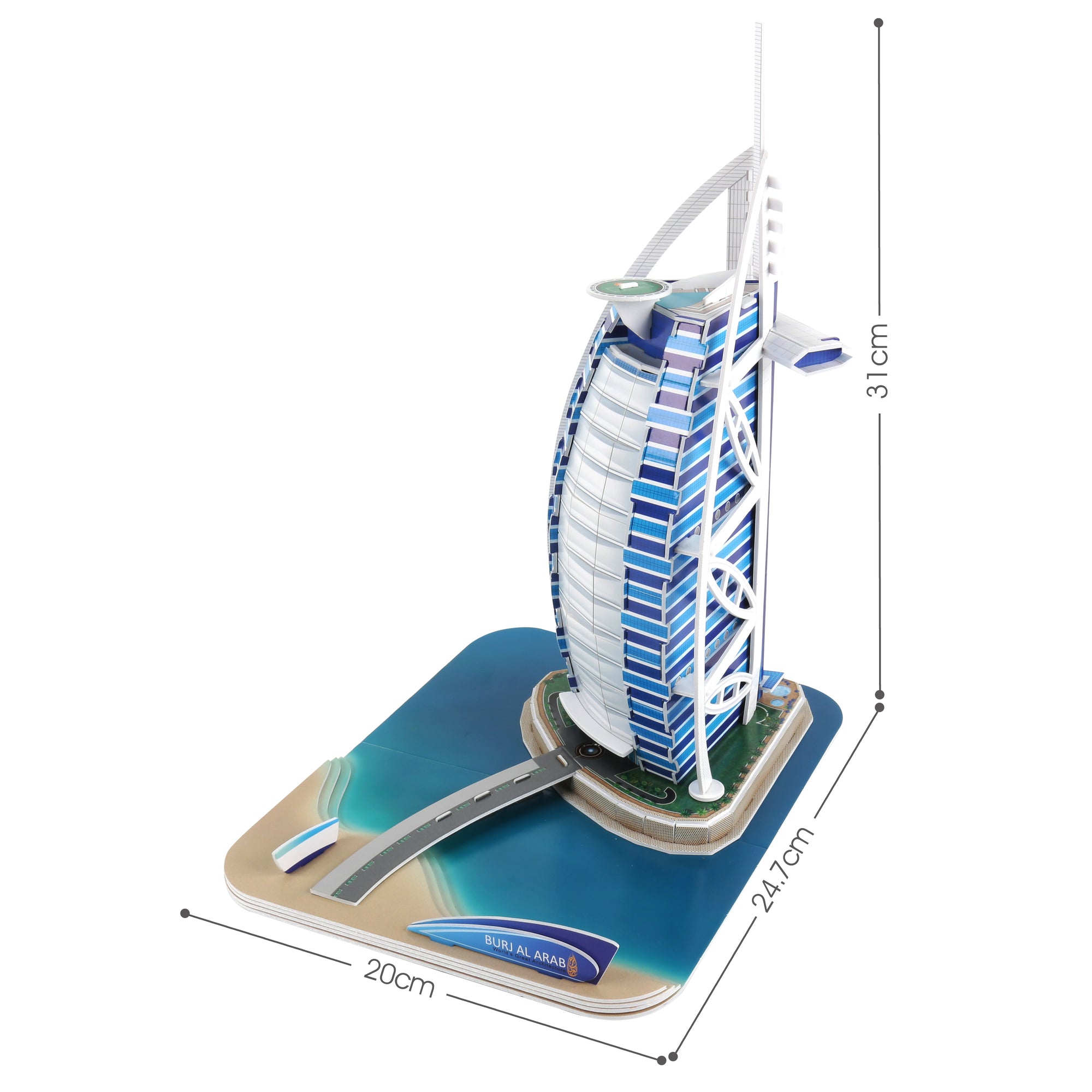 3d Puzzle Burj Al Arab