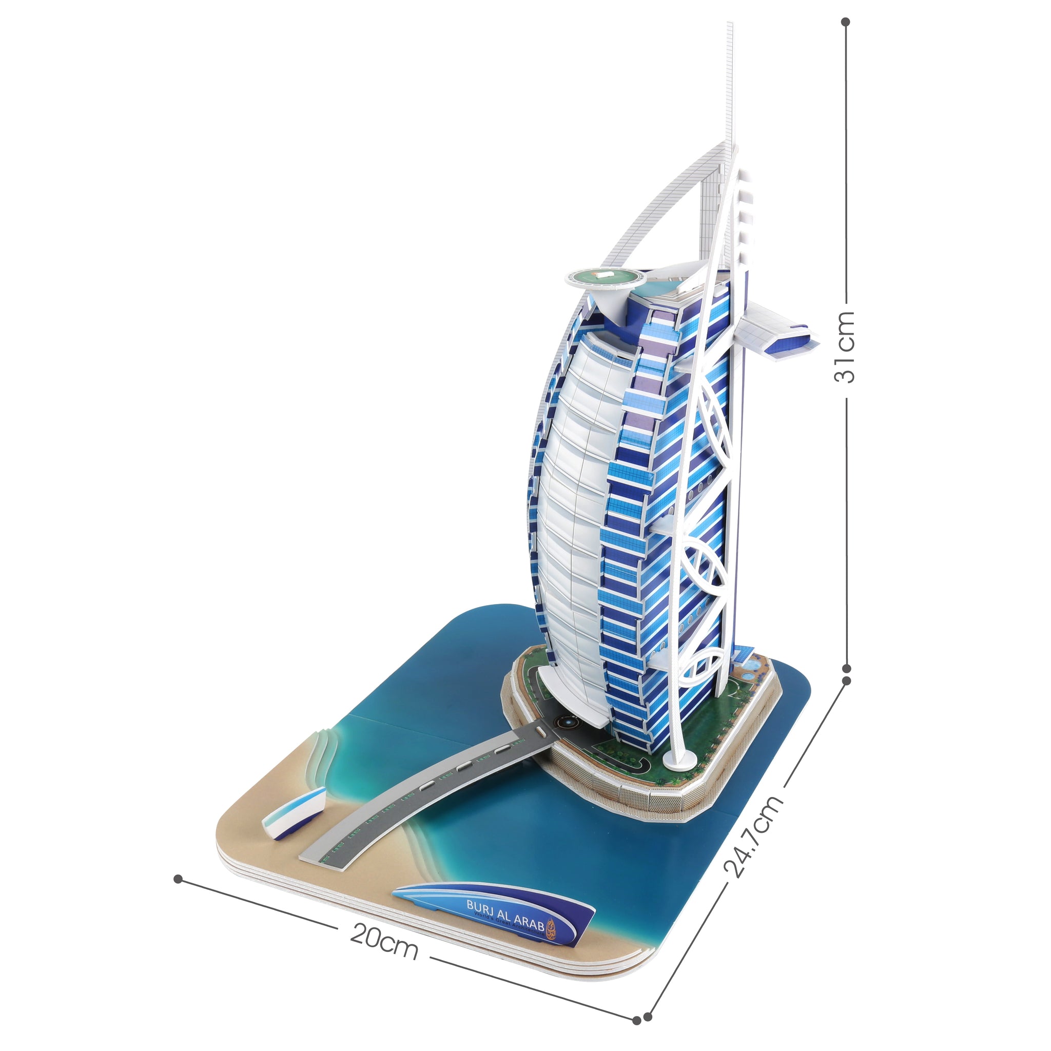 3d Puzzle Burj Al Arab
