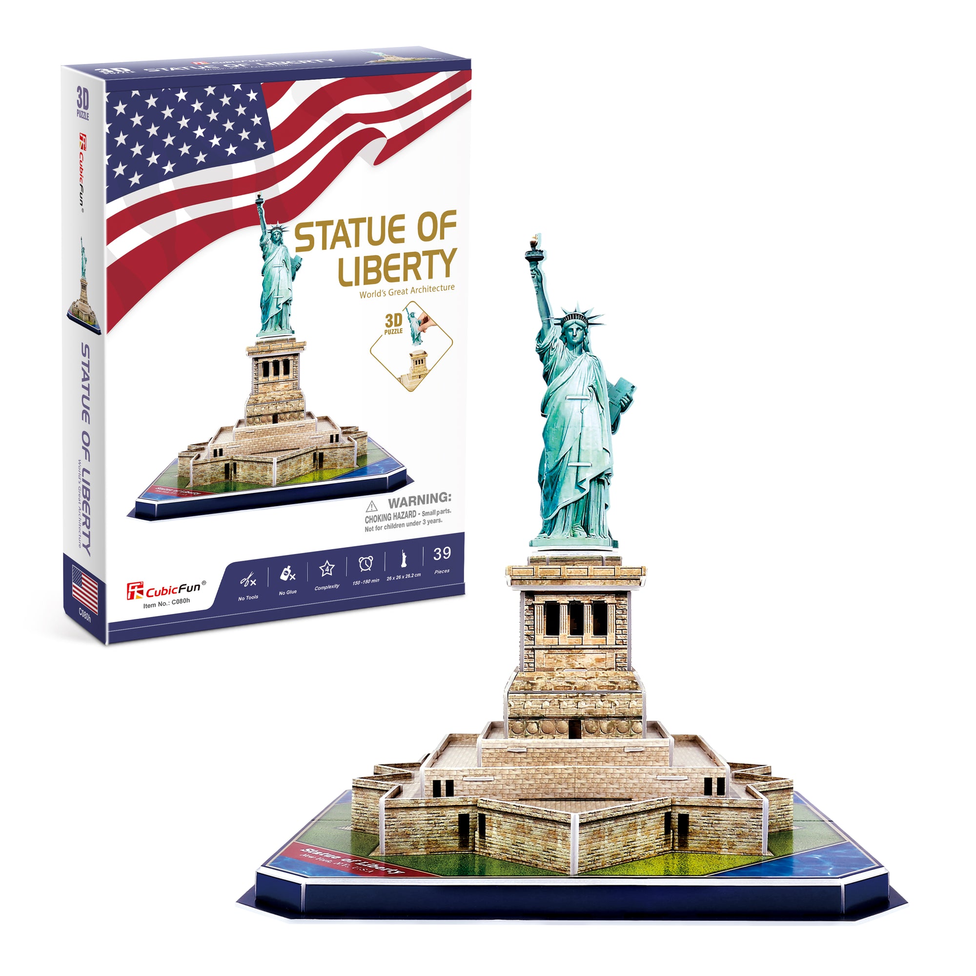 3d Puzzle Statue Of Liberty