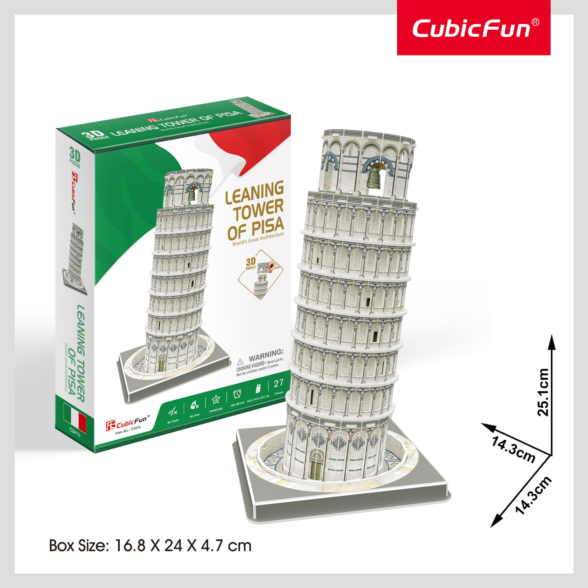 3d Puzzle Ling Tower Of Pisa