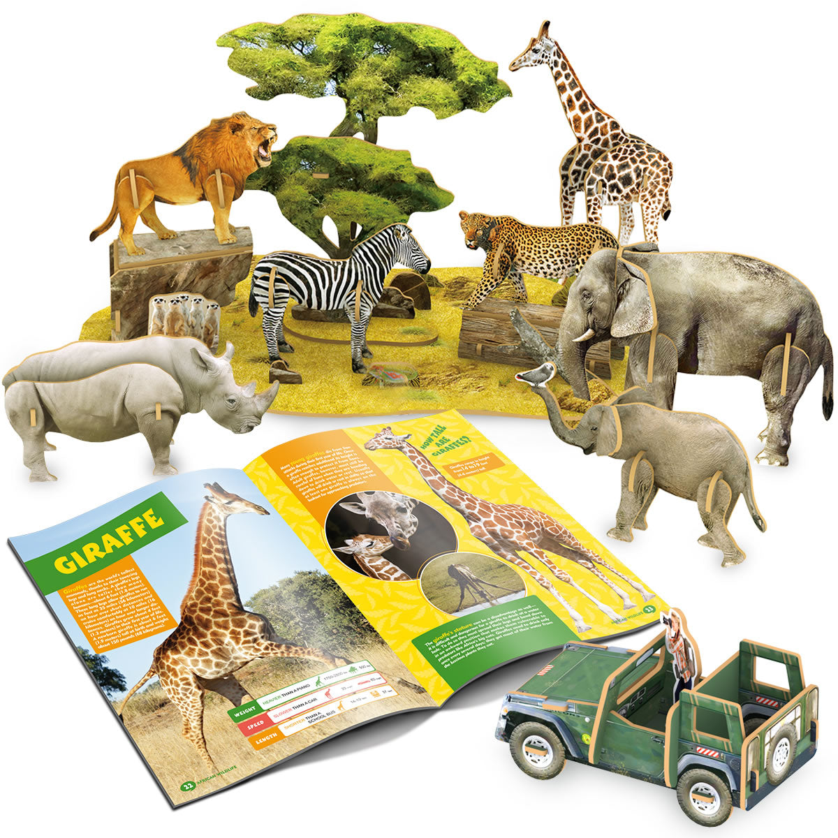 3d Puzzle African Wildlife