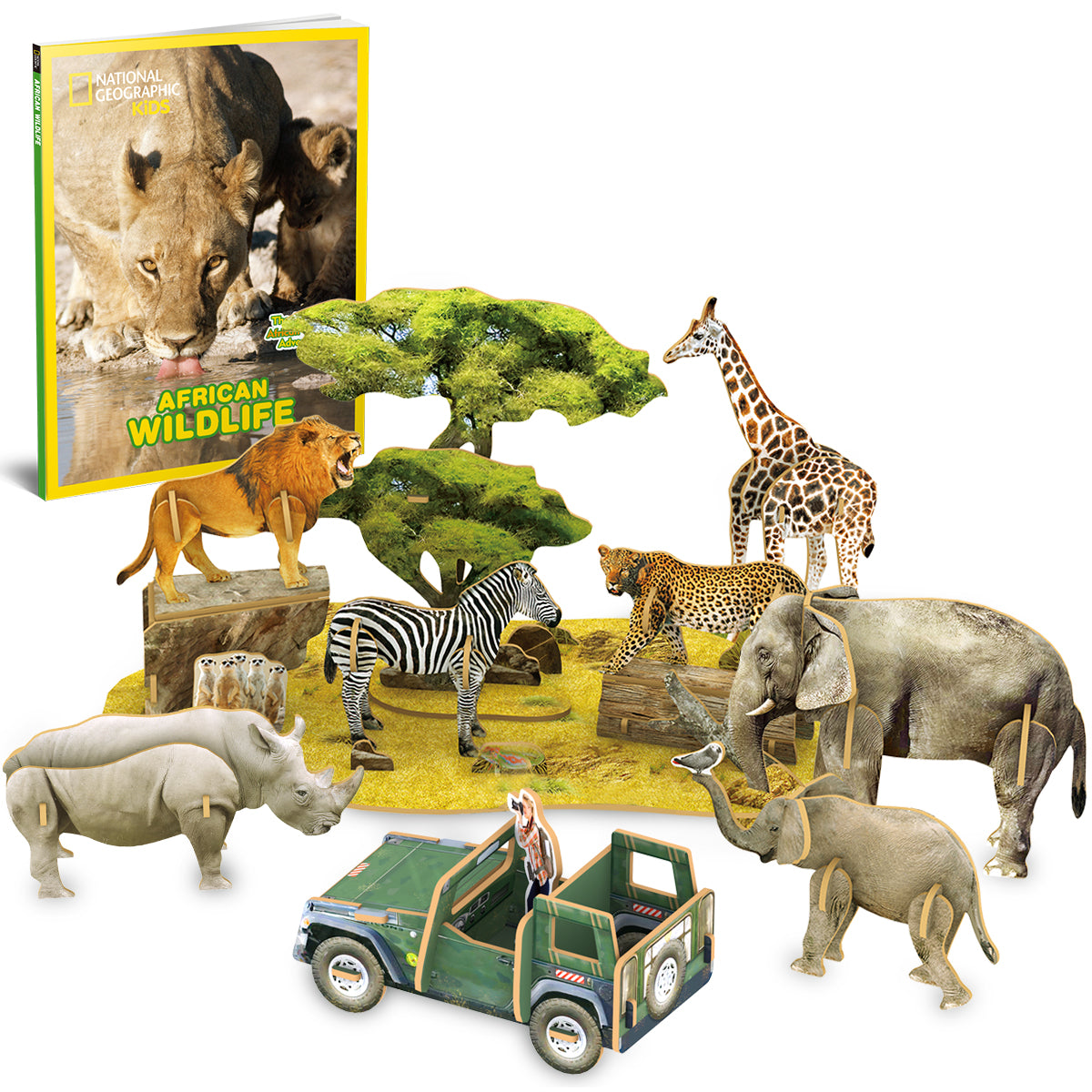 3d Puzzle African Wildlife