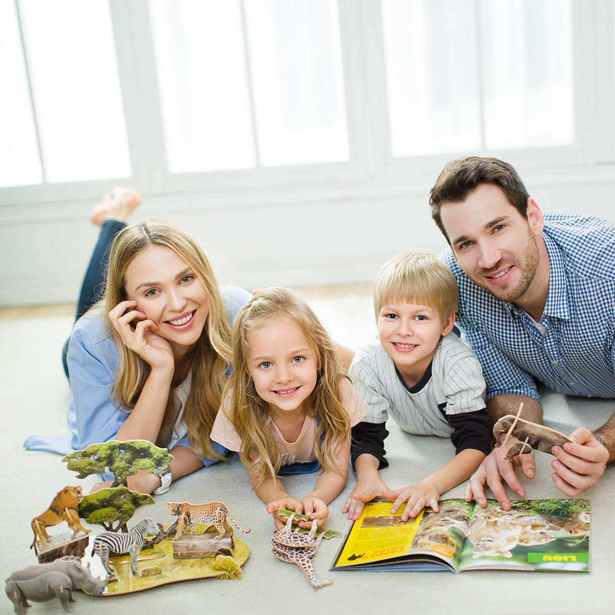 3d Puzzle African Wildlife