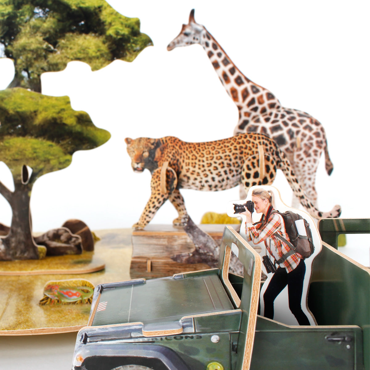 3d Puzzle African Wildlife