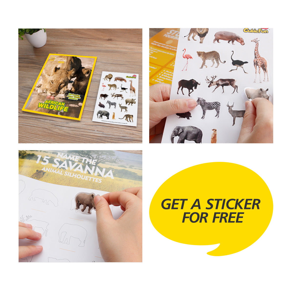 3d Puzzle African Wildlife