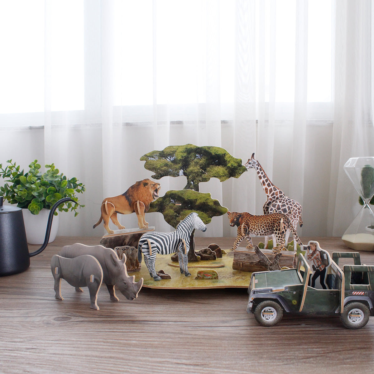 3d Puzzle African Wildlife
