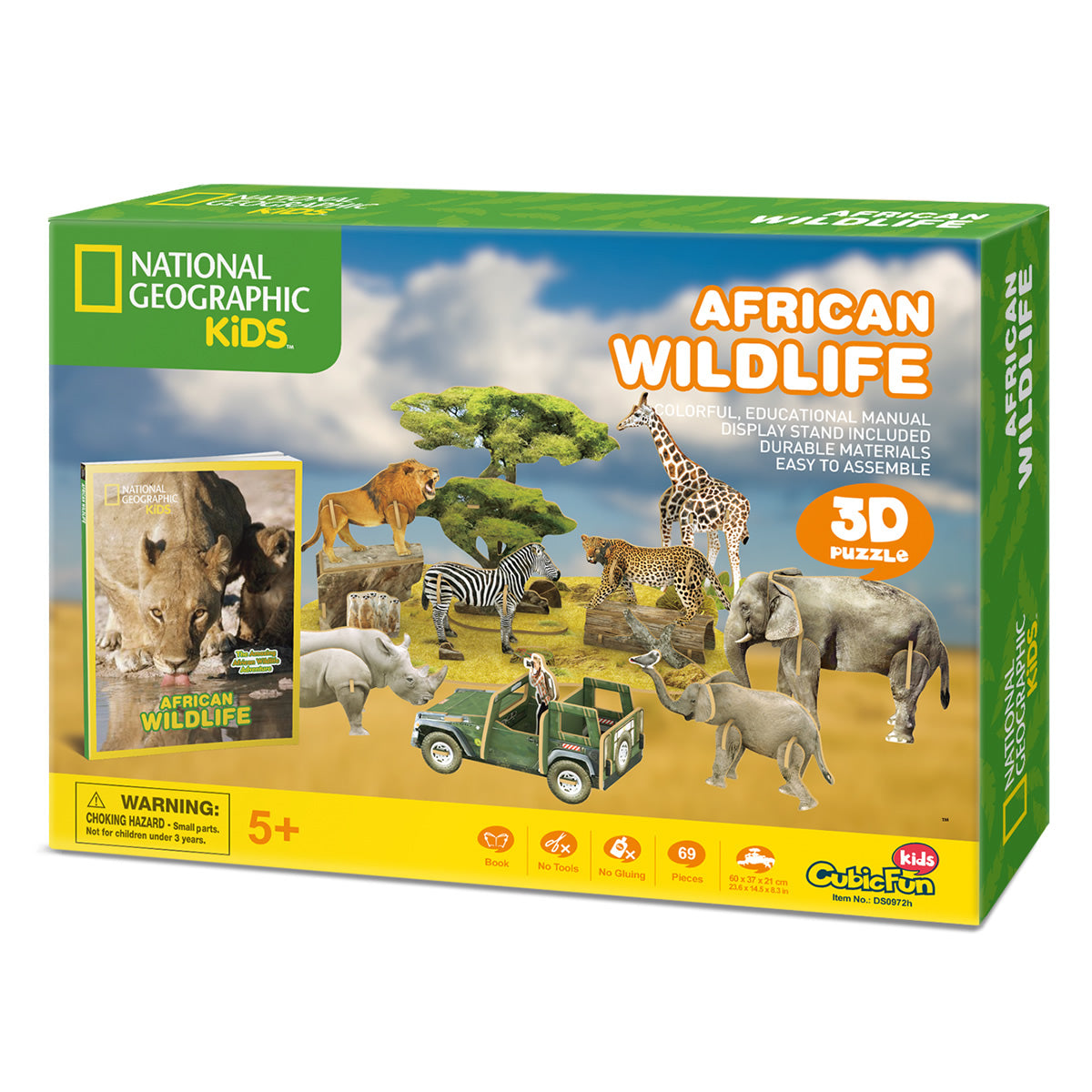 3d Puzzle African Wildlife