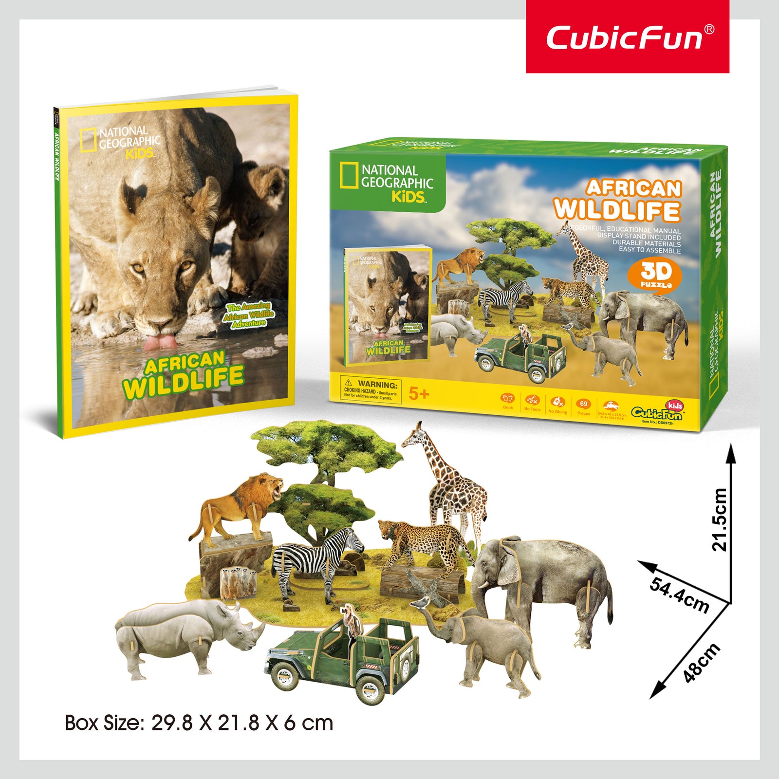 3d Puzzle African Wildlife