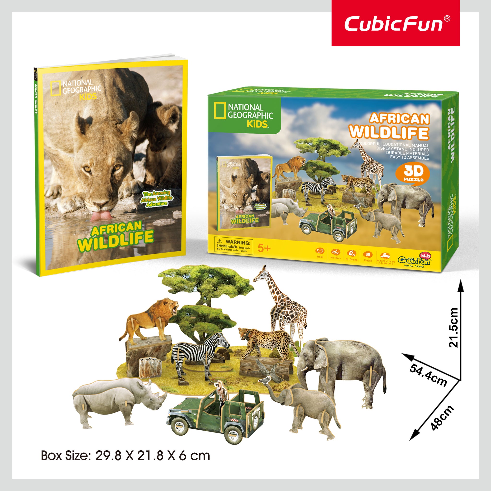 3d Puzzle African Wildlife