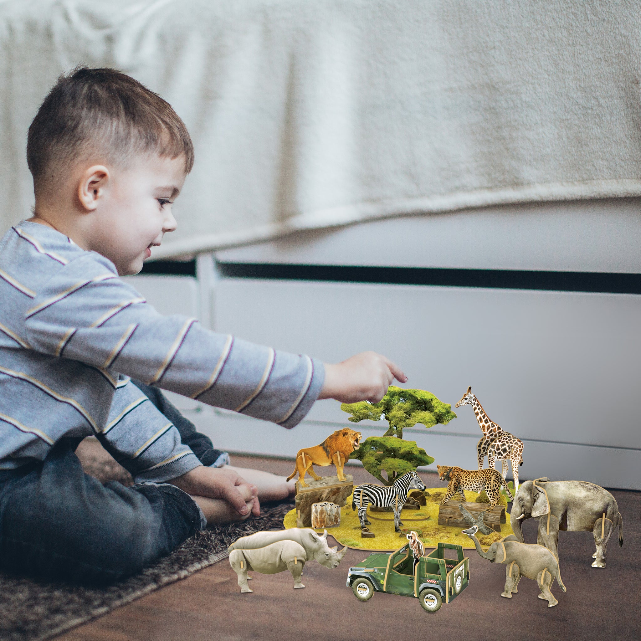 3d Puzzle African Wildlife