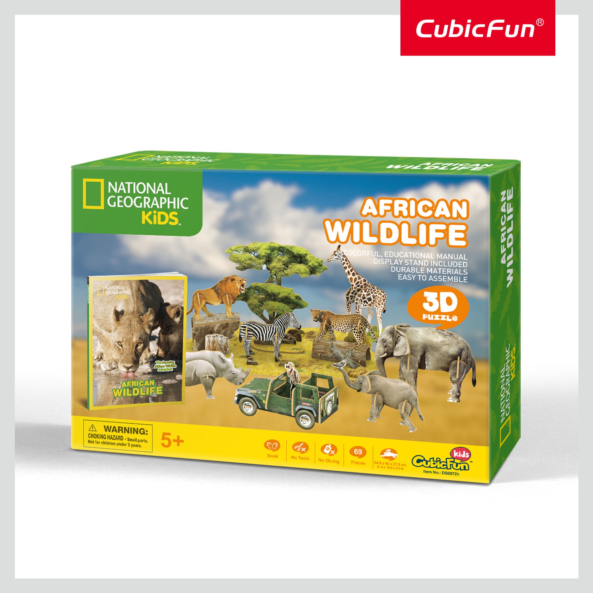 3d Puzzle African Wildlife