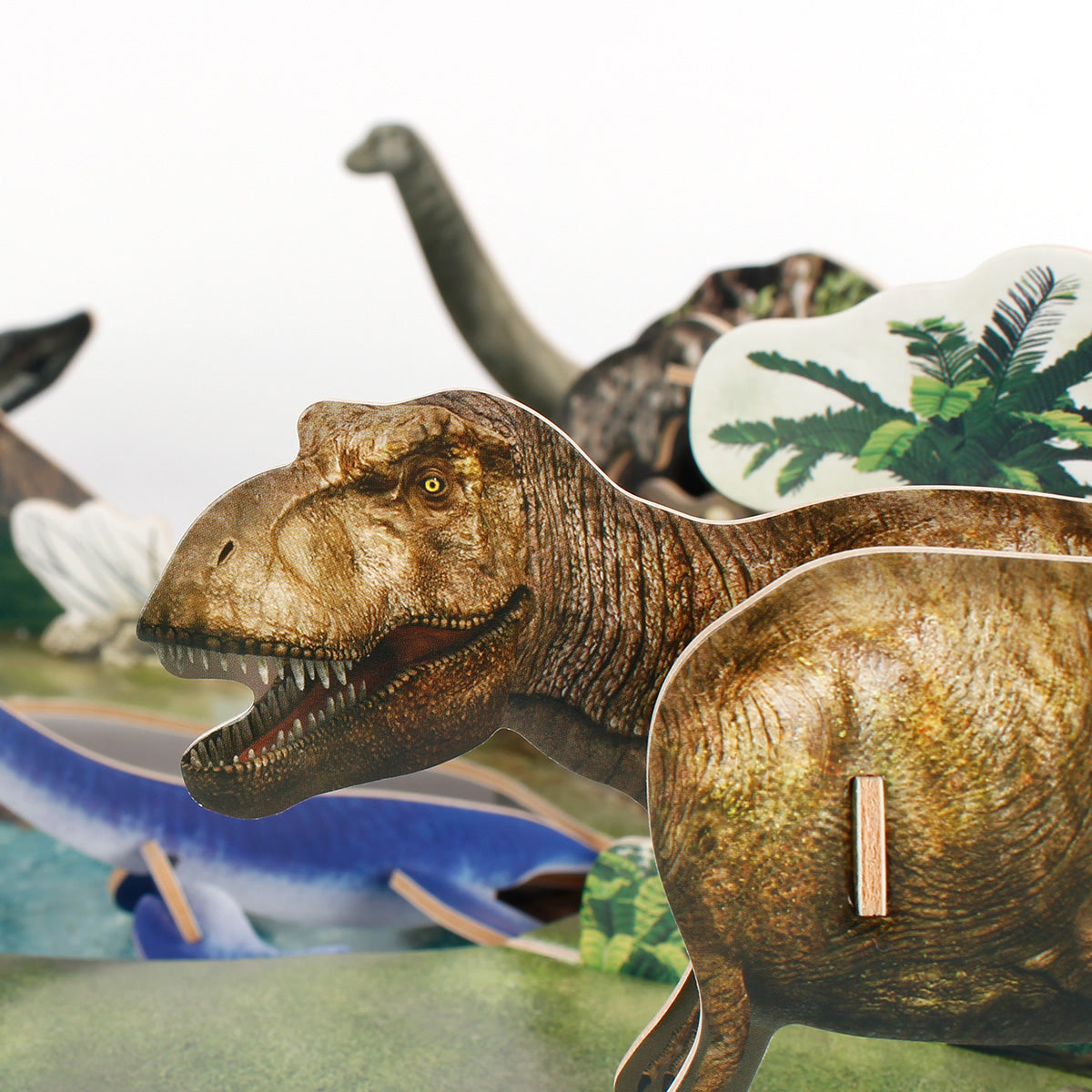 لعبة ألغاز حديقة الديناصورات ثلاثية الأبعاد