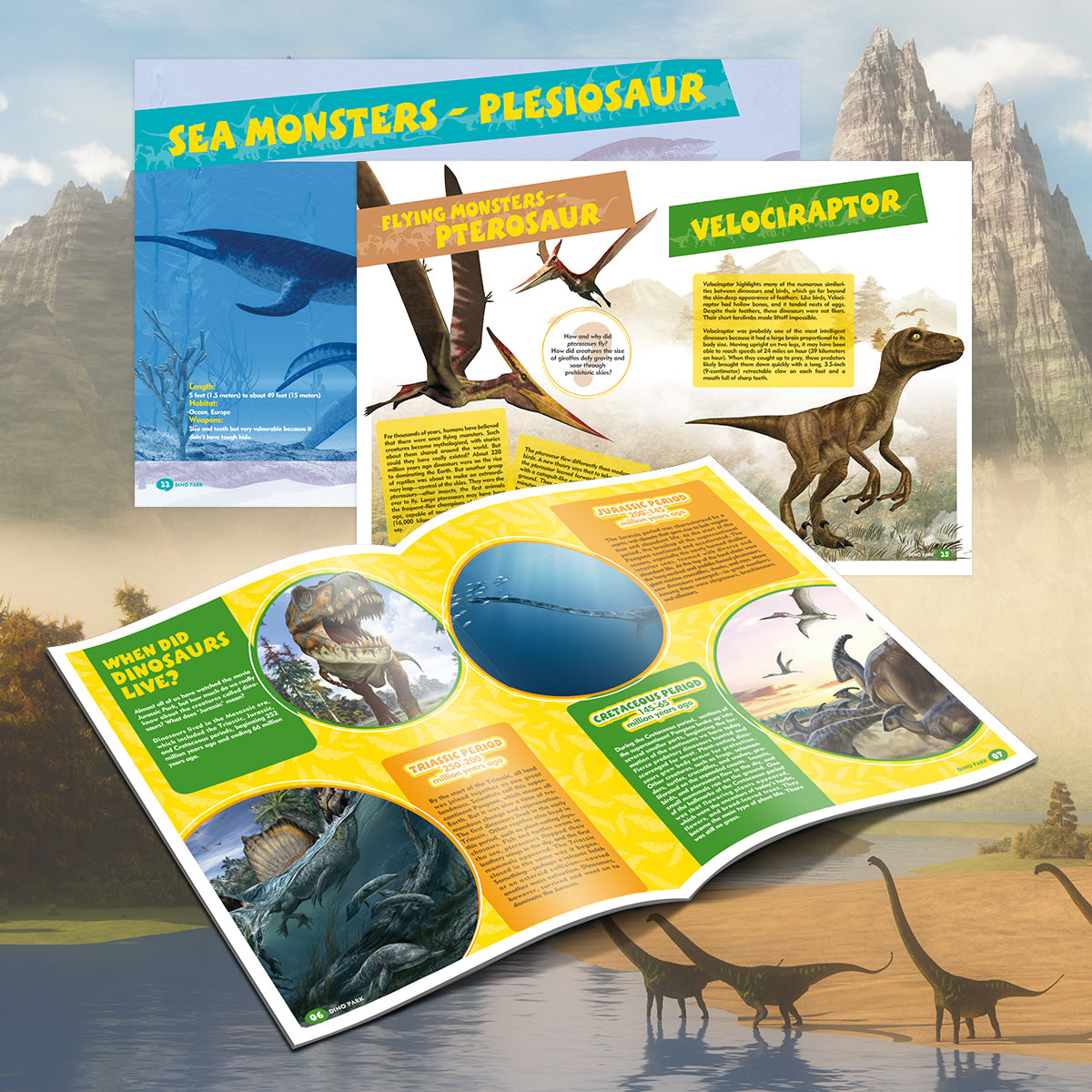 لعبة ألغاز حديقة الديناصورات ثلاثية الأبعاد