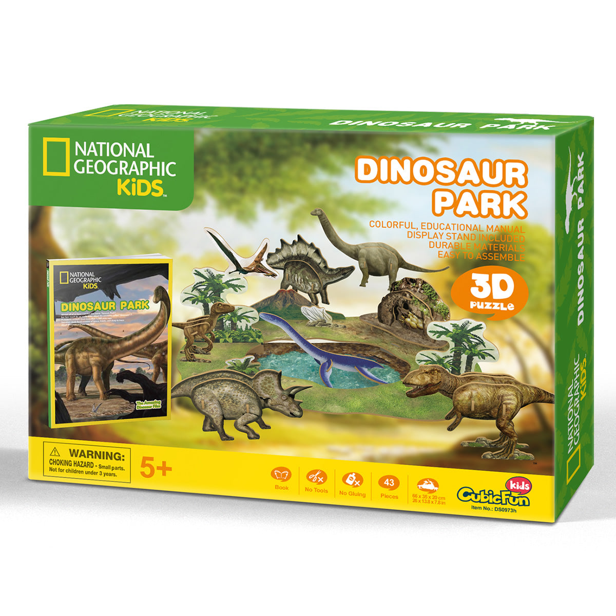 3d Puzzle Dinosaur Park