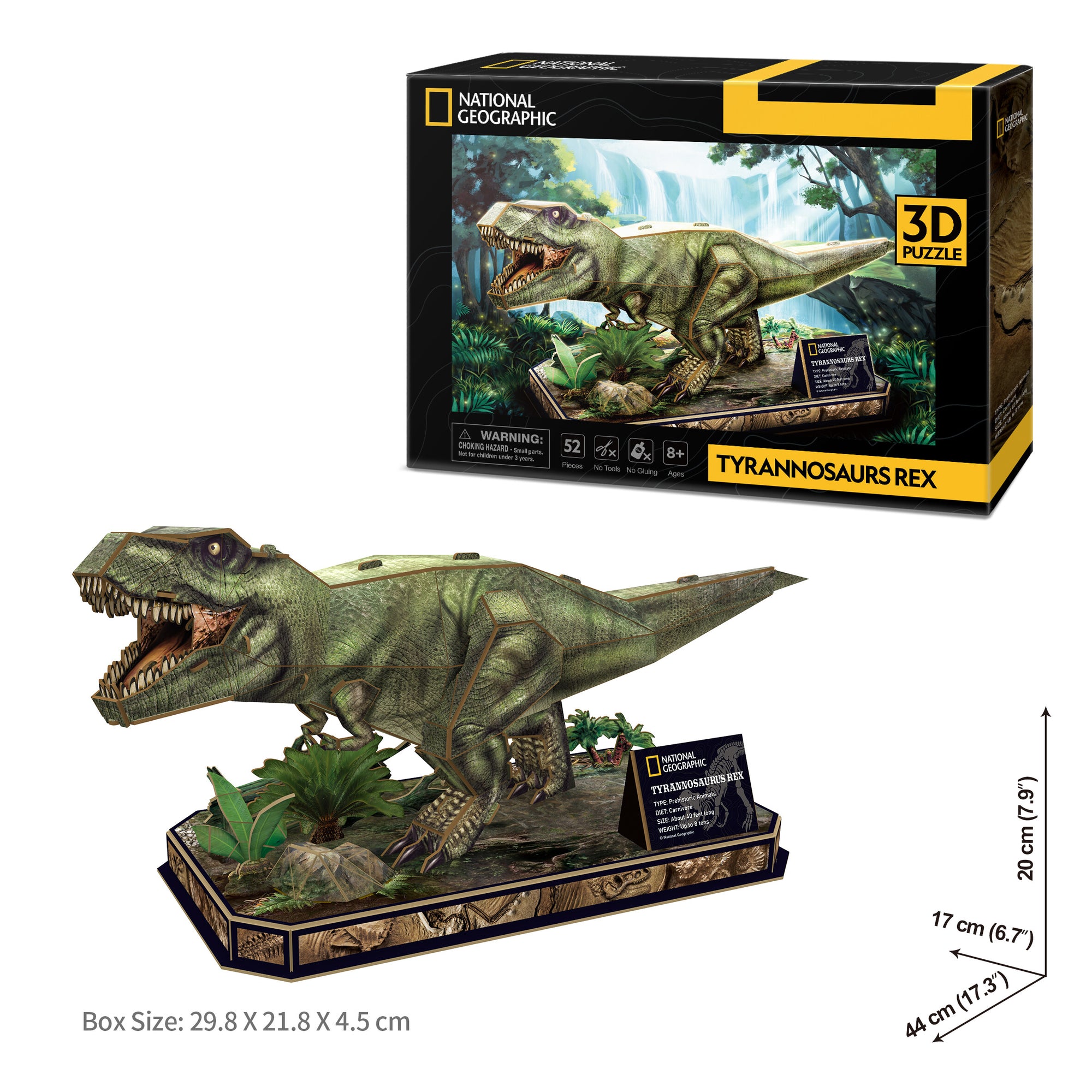 Tyrannosaurus REX
 (52 pcs.)