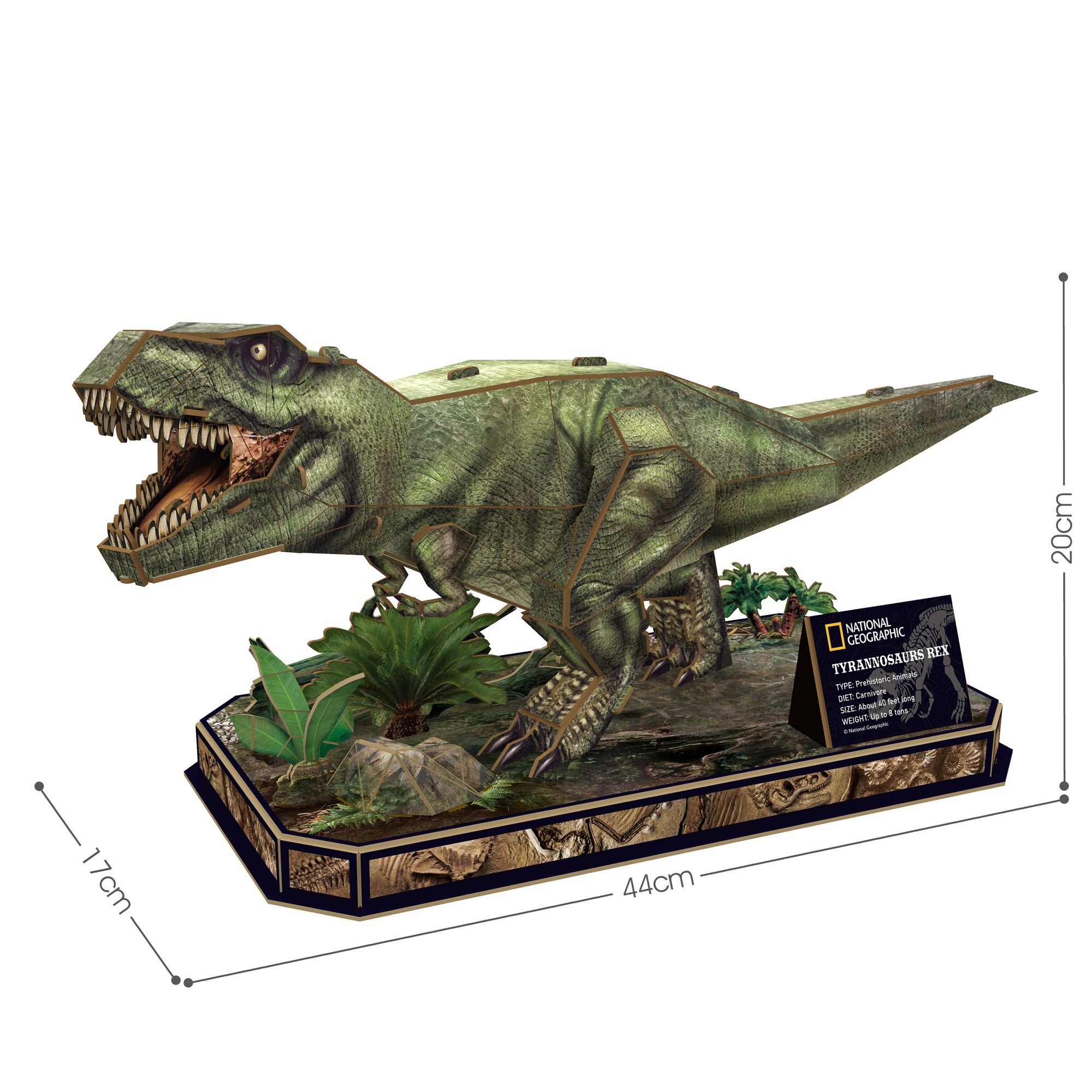 Tyrannosaurus REX
 (52 pcs.)