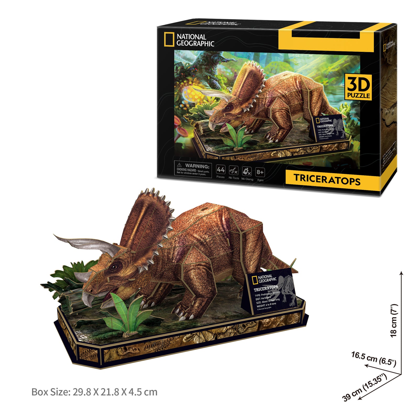 Triceratops
 (44 pcs.)