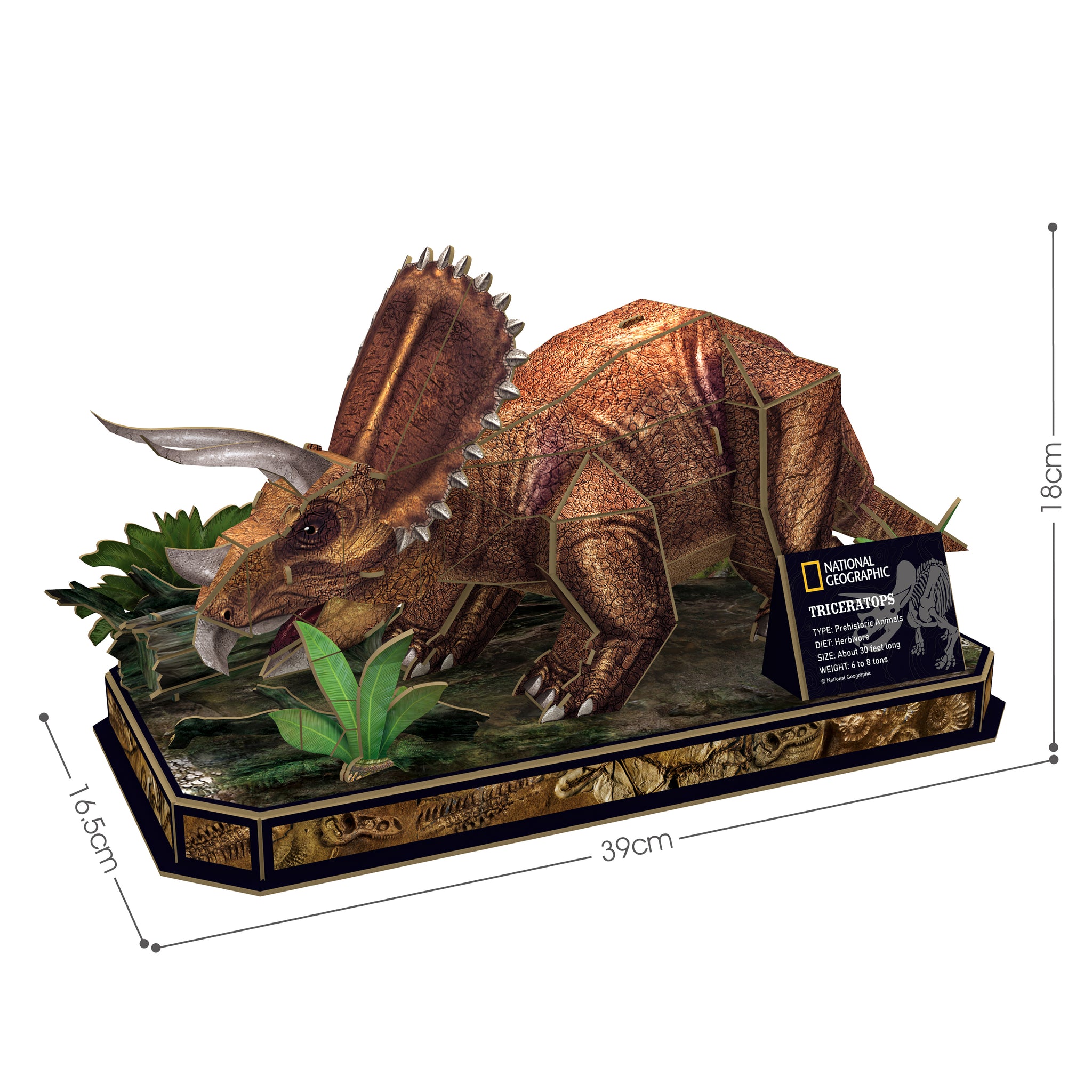 Triceratops
 (44 pcs.)
