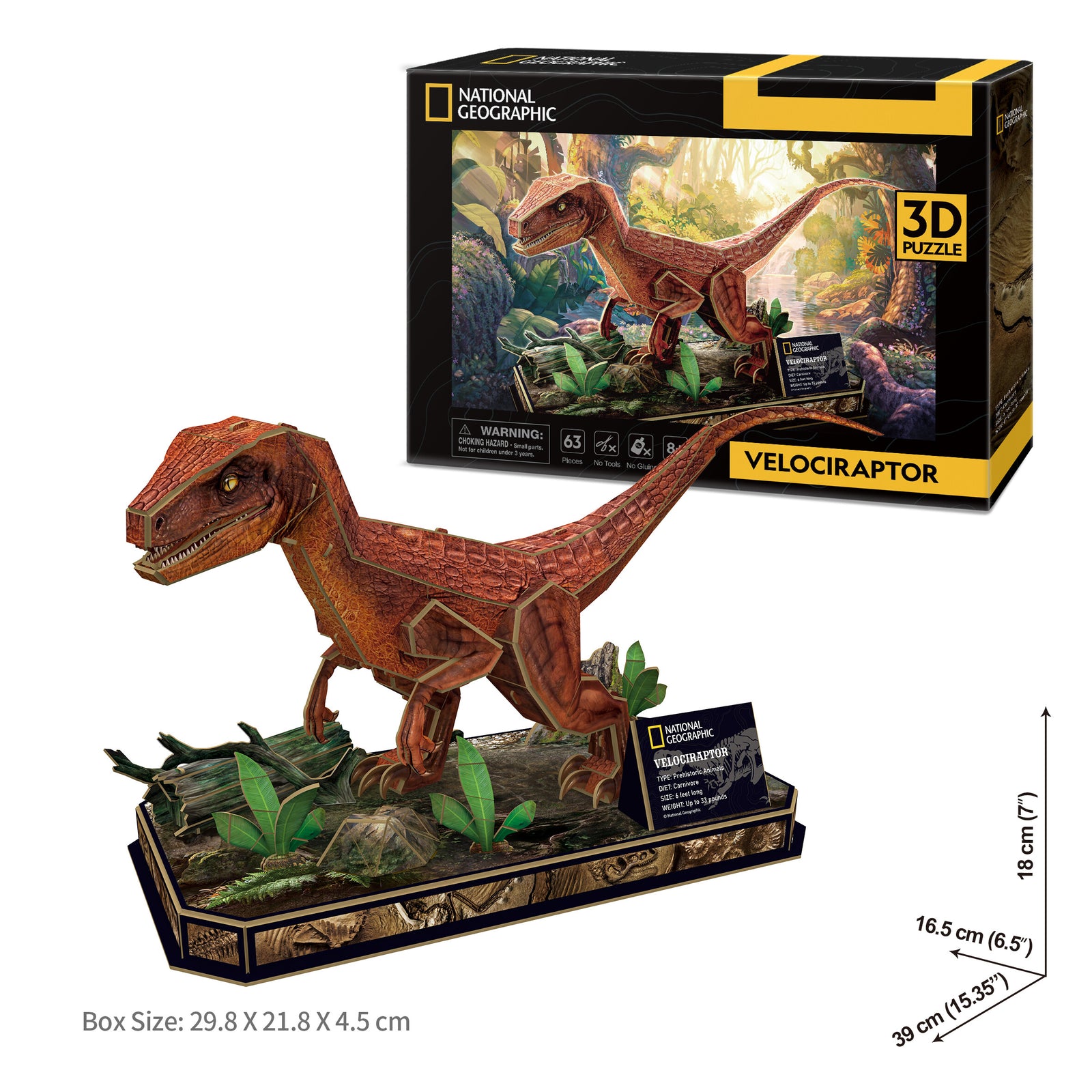 Velociraptor
 (63 pcs.)