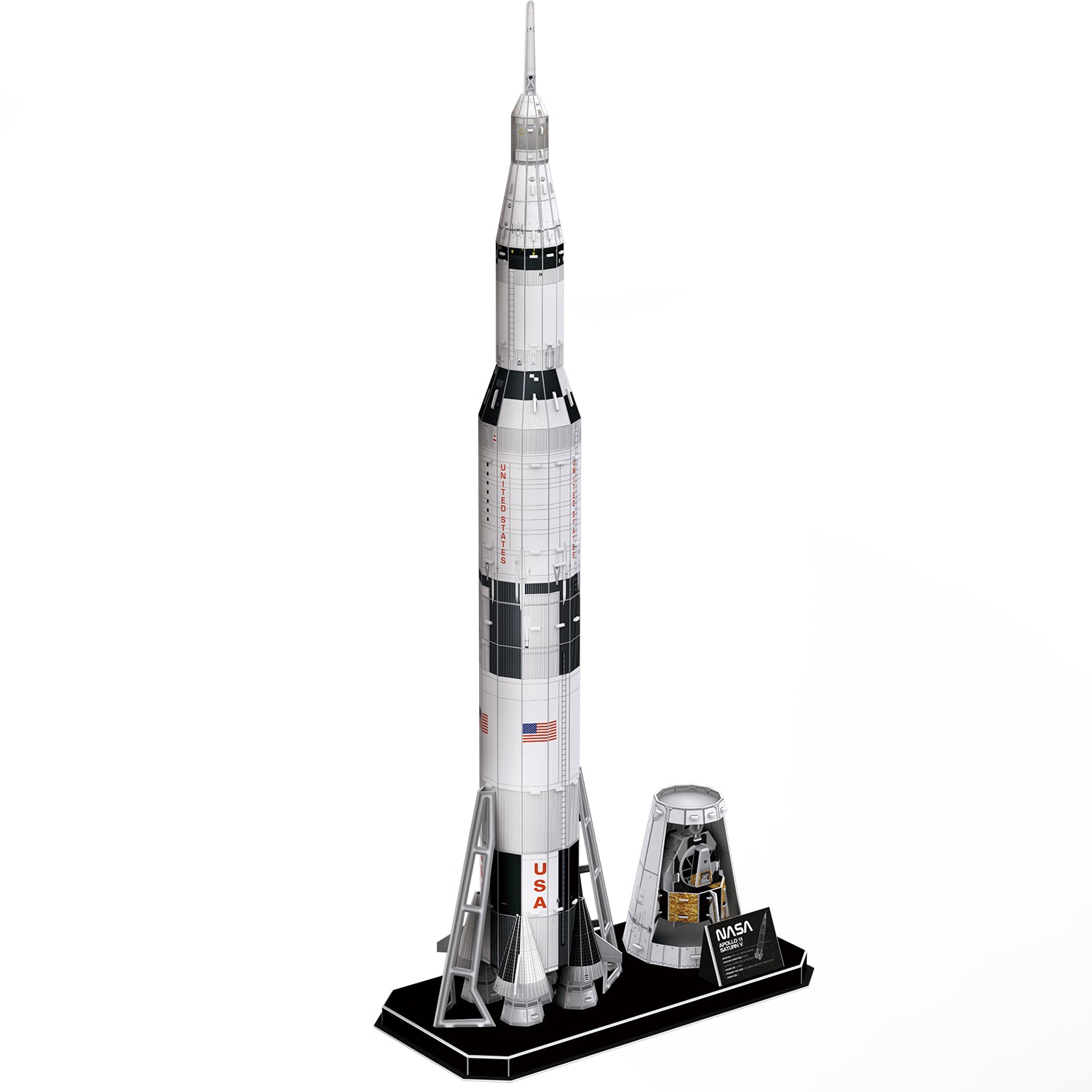 Apollo Saturn V Rocket
 (136 pcs.)